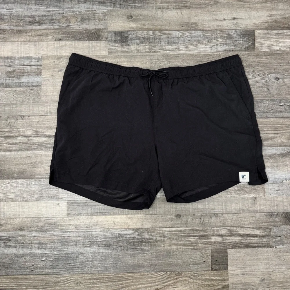 NWT George Men's‎ Size 4XL Black 6